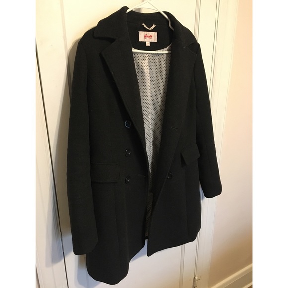 Haute wool blend pea coat - Picture 2 of 5